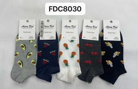 Men‘s fruit pattern socks 30-Pack FDC8030-720
