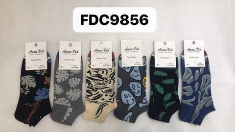 Men‘s abstract painting pattern socks 30-Pack FDC9856-720