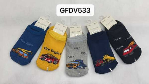 Boy‘s truck cartoon pattern socks 30-Pack GFDV533-360