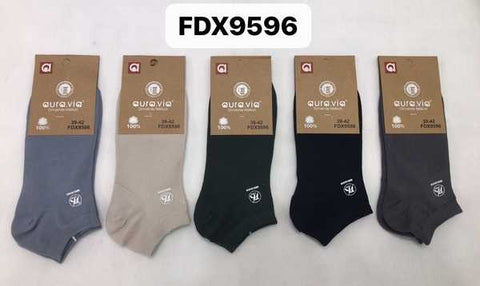 Men‘s alphabet pattern Anti-slip silicone socks 30-Pack FDX9596-720
