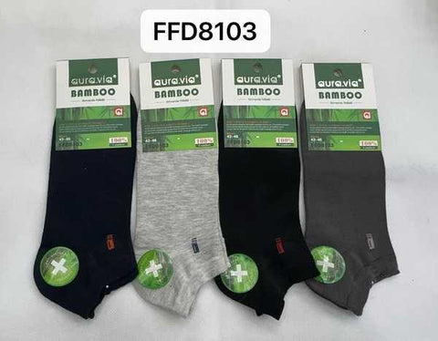 Men‘s alphabet pattern bamboo socks 30-Pack FFD8103-720