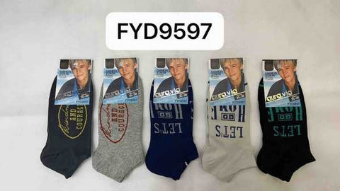 Boy‘s alphabet pattern socks 30-Pack FYD9597-720