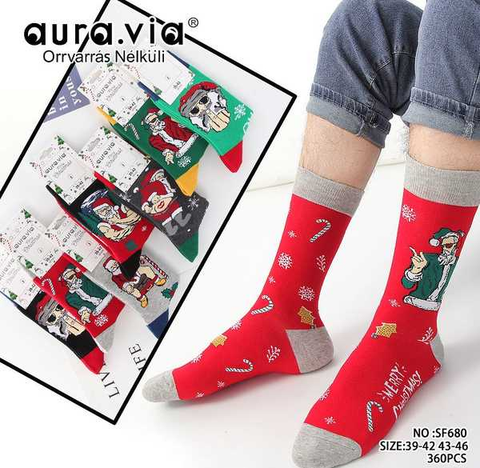 Men's Christmas AB socks 30-Pack SF680-360
