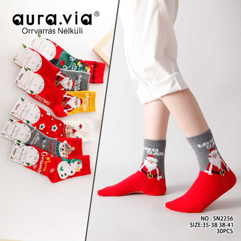 Women's Christmas cartoon pattern socks 30-Pack SN2256-720