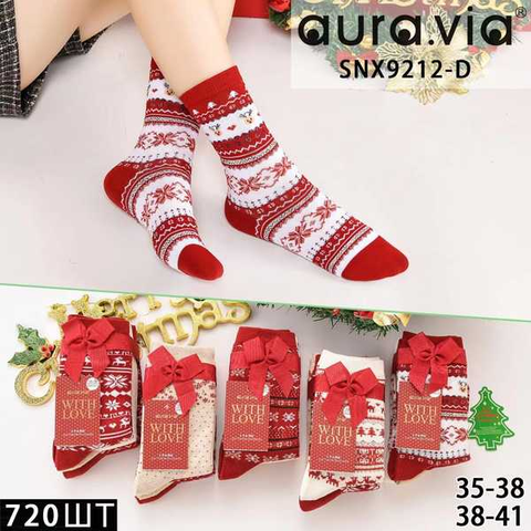 Women's Christmas classic socks 30-Pack SNX9212-720