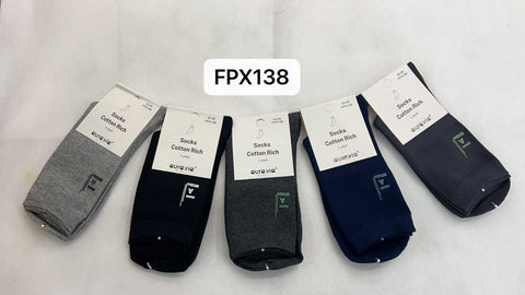 Men's stylish letter print design socks 30-Pack FPX-138