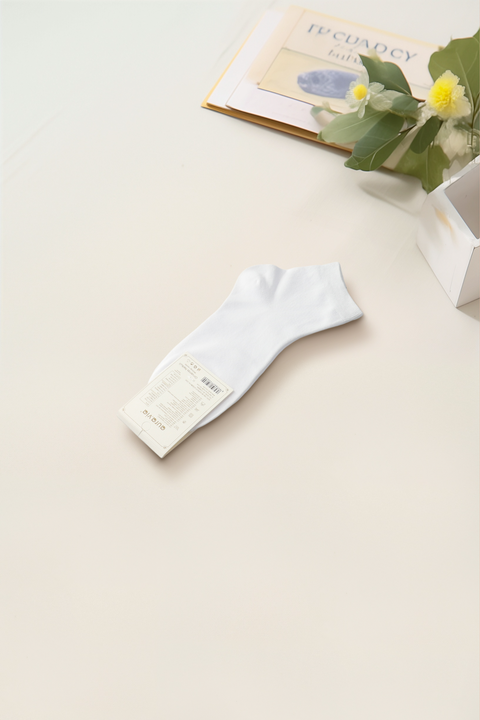Women's solid color cotton socks 30-Pack NZ8616-720