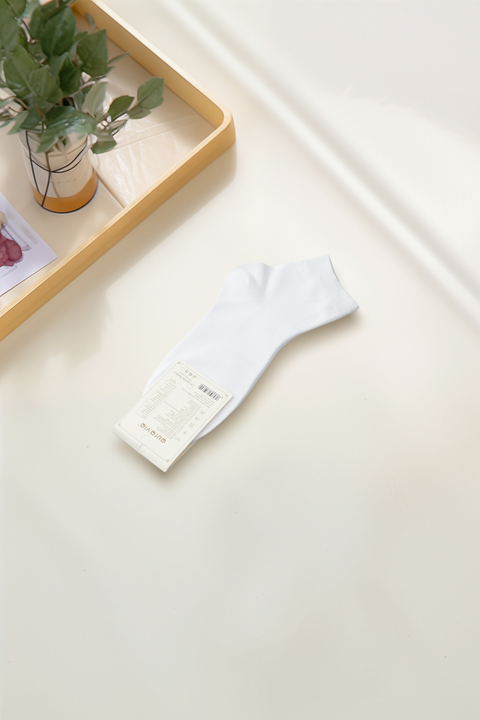 Women's solid color cotton socks 30-Pack NZ8616-720