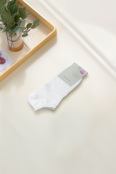 Women's solid color cotton socks 30-Pack ND9729-720