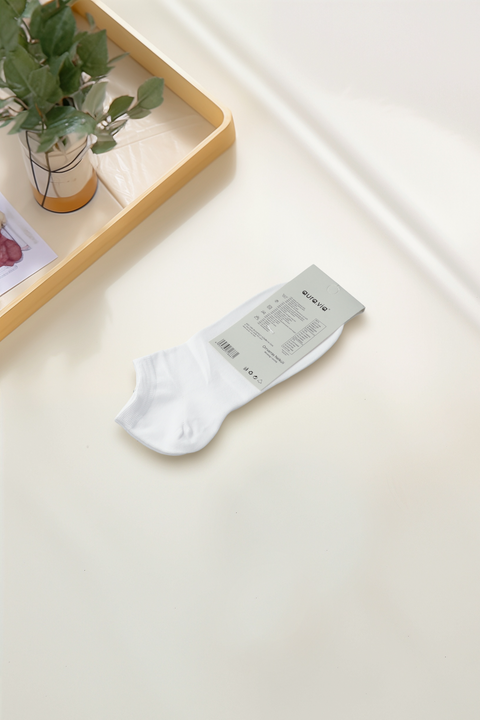 Women's solid color cotton socks 30-Pack ND9729-720