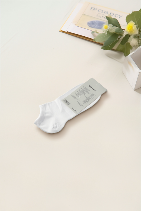 Women's solid color cotton socks 30-Pack ND9729-720