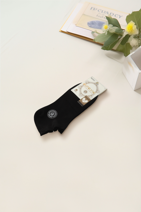 Women‘s solid color cotton socks 30-Pack ND551-720
