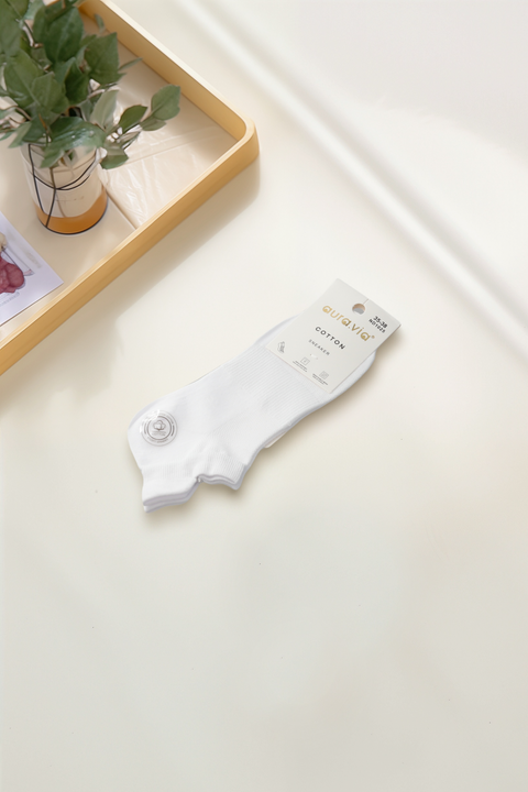 Women’s solid color cotton socks 30-Pack ND1025-720