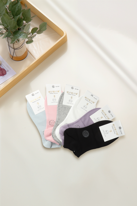 Women‘s solid color socks 30-Pack ND1887-360