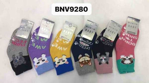 Baby‘s cat cartoon pattern socks 30-Pack BNV9280-720