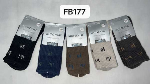 Men‘s alphabet pattern socks 30-Pack FB177-240