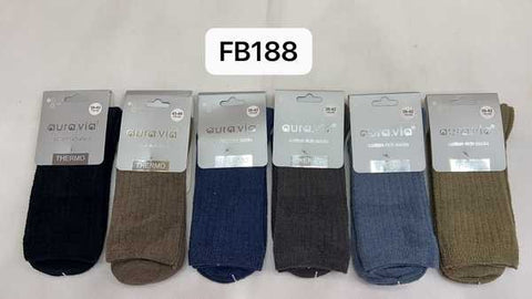Men‘s embossed pattern socks 30-Pack FB188-240