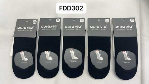 Men‘s black invisible socks 30-Pack FDD302-720