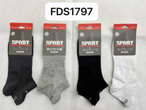 Men‘s solid color sport socks 30-Pack FDS1797-720