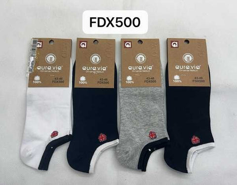 Men‘s shield pattern socks 30-Pack FDX500-720