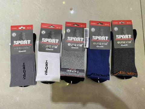 Men's alphabet pattern sports socks 30-Pack FS8688-360