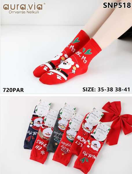 Women's Christmas cartoon pattern socks 30-Pack  SNP518-720